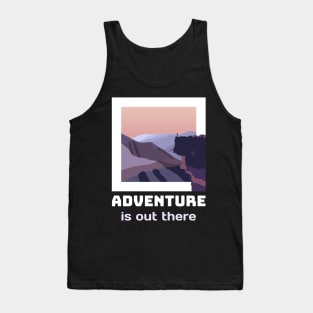Adventure Is Out There Hiking Tank Top